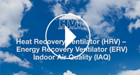 Improve your Indoor Air Quality with an HRV or ERV